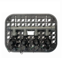 Rain KIT 4EVH55 - комплект: 4 э/м клапана 1" + коллектор + RACK113